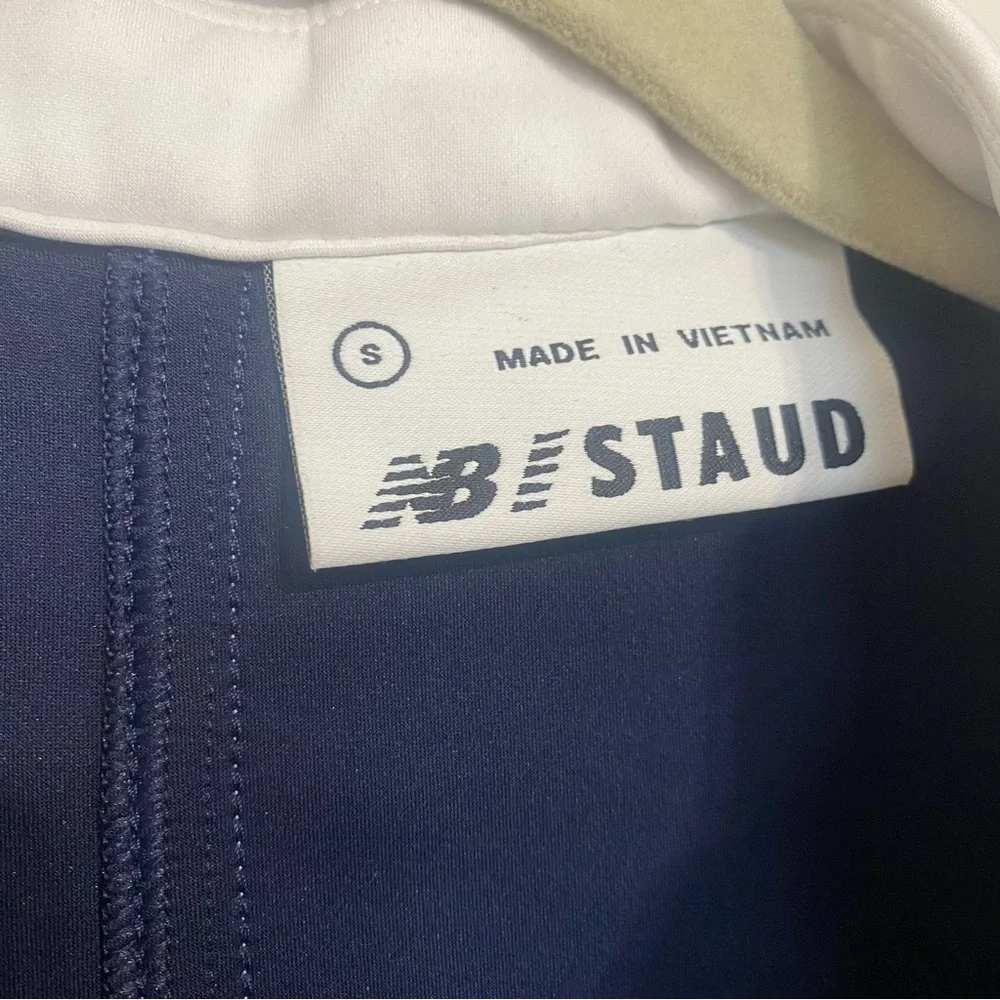 New Balance x STAUD Neoprene Dress Sz S Navy - Picture 10 of 12